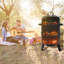 Cuiseur d'extérieur de style américain - barbecue savoureux sans gril de cuisson qui évite les vapeurs d'huile pour un barbecue plus sain
