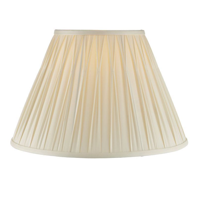 Chatsworth 40.5cm Silk Empire Lamp Shade, Ivory, 19.5cm H x 30.5cm W x 30.5cm D