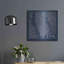 «Blueprint Map New York Square» par Sue Schlabach, art mural en métal-1850335989
