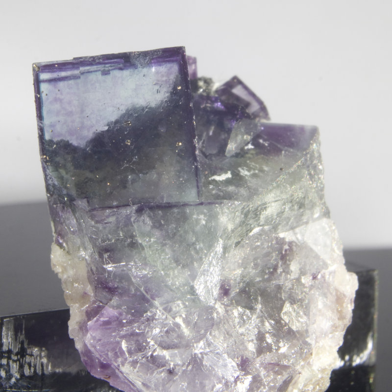 Clear Purple Fluorite. Yaogangxian Mine