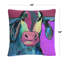 Coussin décoratif décoratif de 16 po Pat Saunders-White Color Series Bull Drool 2