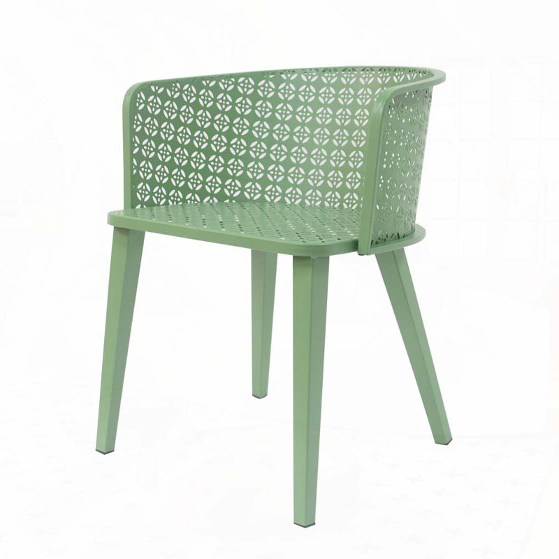 Chaise pour table repas d'extérieur, Vert