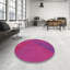 Tapis rouge / mauve en laine Abstract-295779590