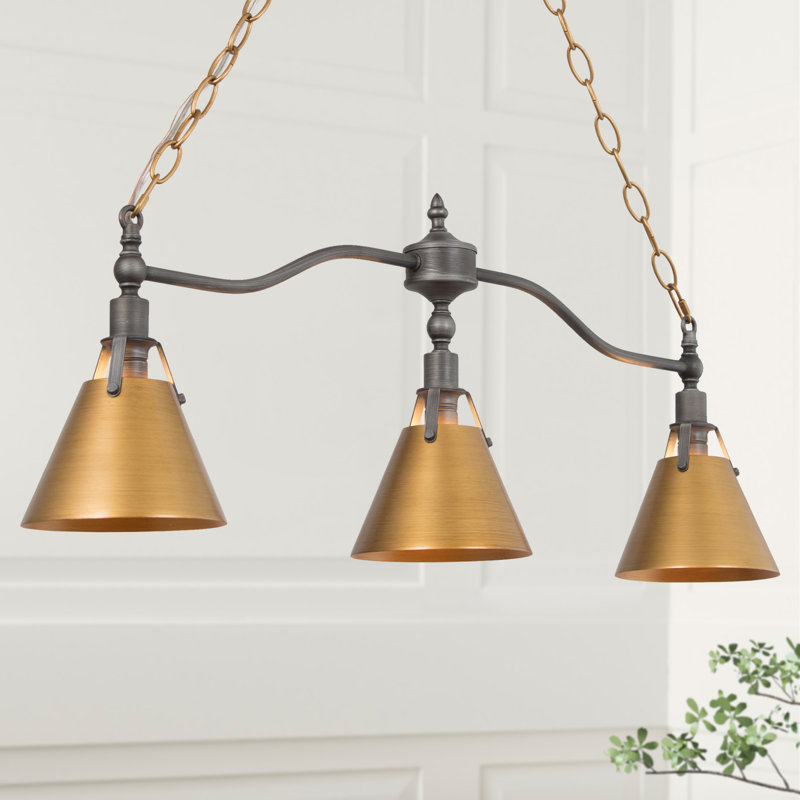 Lateefah 3-Light Kitchen Island Chandelier