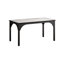 Sharitha Rectangular with Solid Wood Base Dining Table