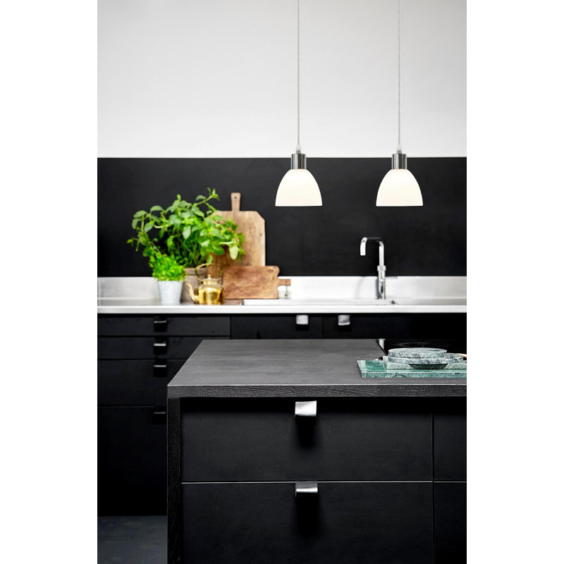 Ray 1 - Light Chrome Dome Pendant
