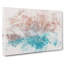 South Beach Miami Florida Watercolour - Wrapped Canvas-56662771