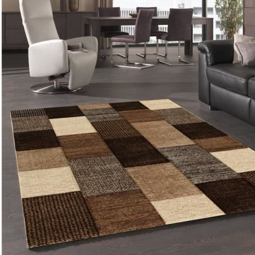 Don Geometric Area Rug, Rectangle 120 x 170cm