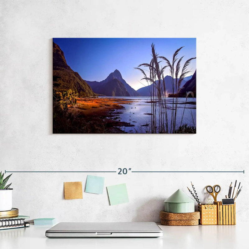 Milford Sound Daybreak, 8" H x 12" W