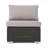 Patio Armless Chair Gry + Alu-957011520