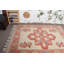 Grands tapis de 5,5 x 7,6 pi, tapis turc, tapis rétro, tapis de luxe, tapis antiques, tapis froids beiges