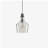Oval Shape Glass Pendant Light-608271777