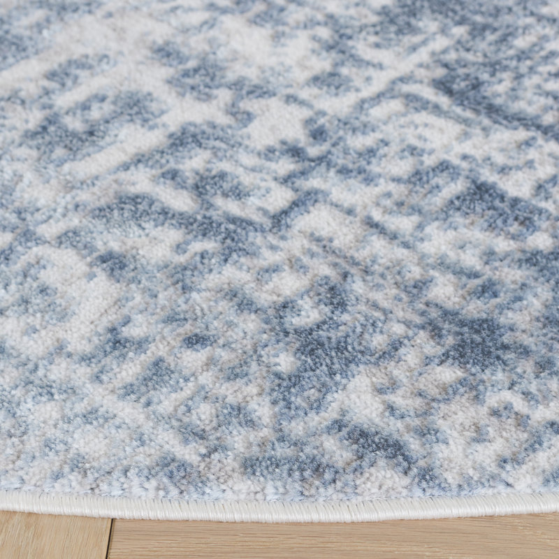 Amelia Performance Performance Abstract Rug, Round 6'7"