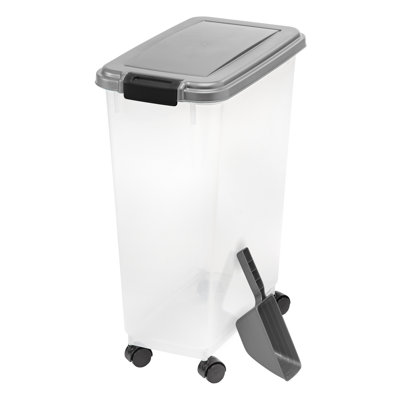 Food Container with Sealing Top and Food Scoop  