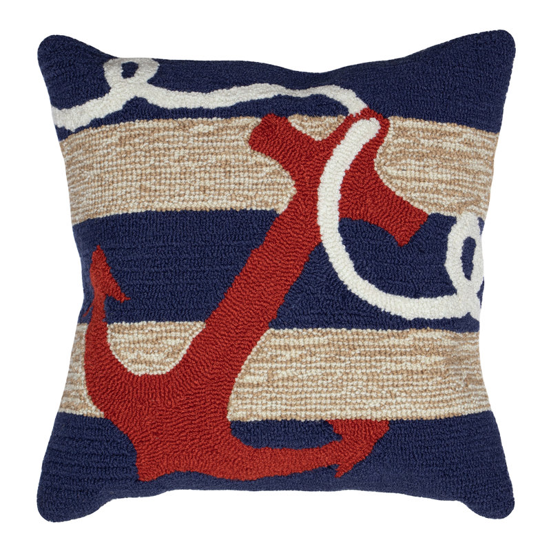  Anchor Throw Pillow