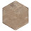 Brickyard Hex 8-1/2 In. X 9-7/8 In. Porcelain Rustic Wall & Floor Tile