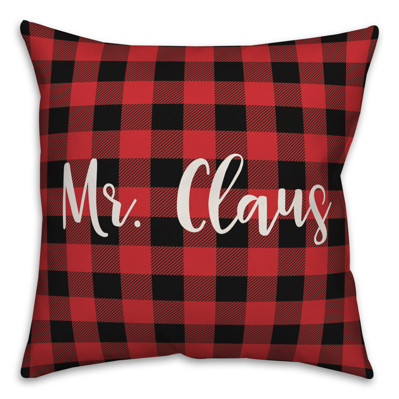  Coussin Mr. Claus, Housse de coussin