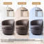 Ensemble de 2 chaises d'appoint en polyuréthane et coussins souples Aunna-115605093