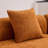 Boneless Curved Living Room Chenille Compression Sofa-111988776