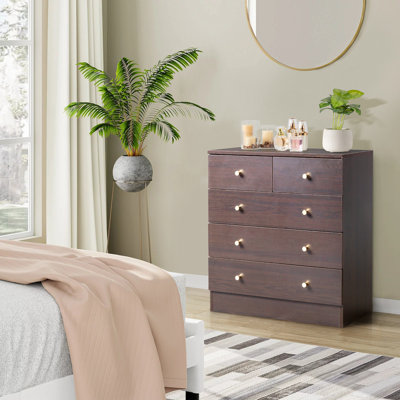 Cilegon 5 - Drawer Storage Cabinet by Wade Logan