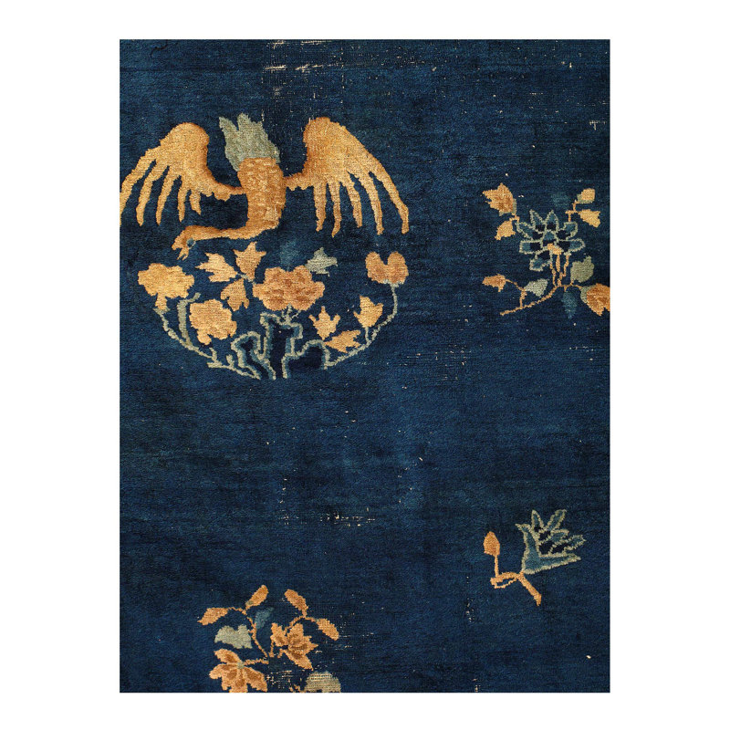 One-of-a-Kind Rectangle 6'2" X 8'9" Hand Knotted Area Rug