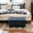 Faux Leather Ottoman-77621946
