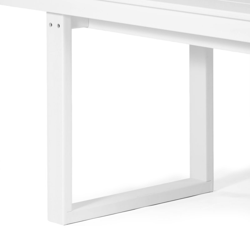 68" X 31" Rectangular Dining Table, White
