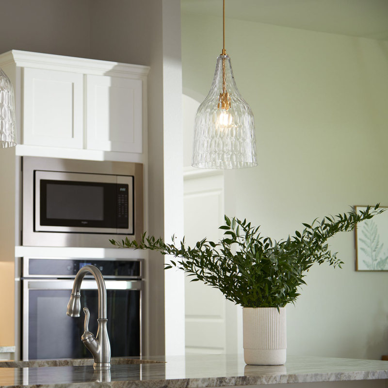 Harmonica Ceramic / Porcelain Table Vase, 8.75" H x 6.75" W x 6.75" D