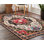 Tapis noir lavable antidérapant Lyanne