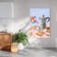 Tableau mural contemporain Breakfast Club aux fruits et fleurs-220914424