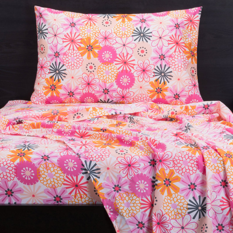 Ensemble de draps grand lit highlights The Bloom Room, Ensemble de draps pour grand lit + un drap-housse 