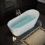 Baignoire autoportante ergonomique en acrylique de qualité spa