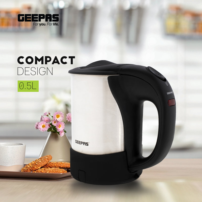 Geepas Stainless Steel Electric Tea Kettle
