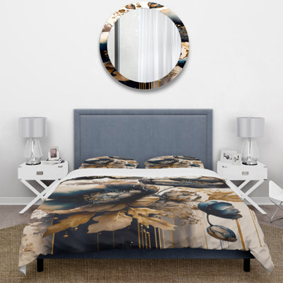 Ensemble de housse de couette Poppy Flowers IV