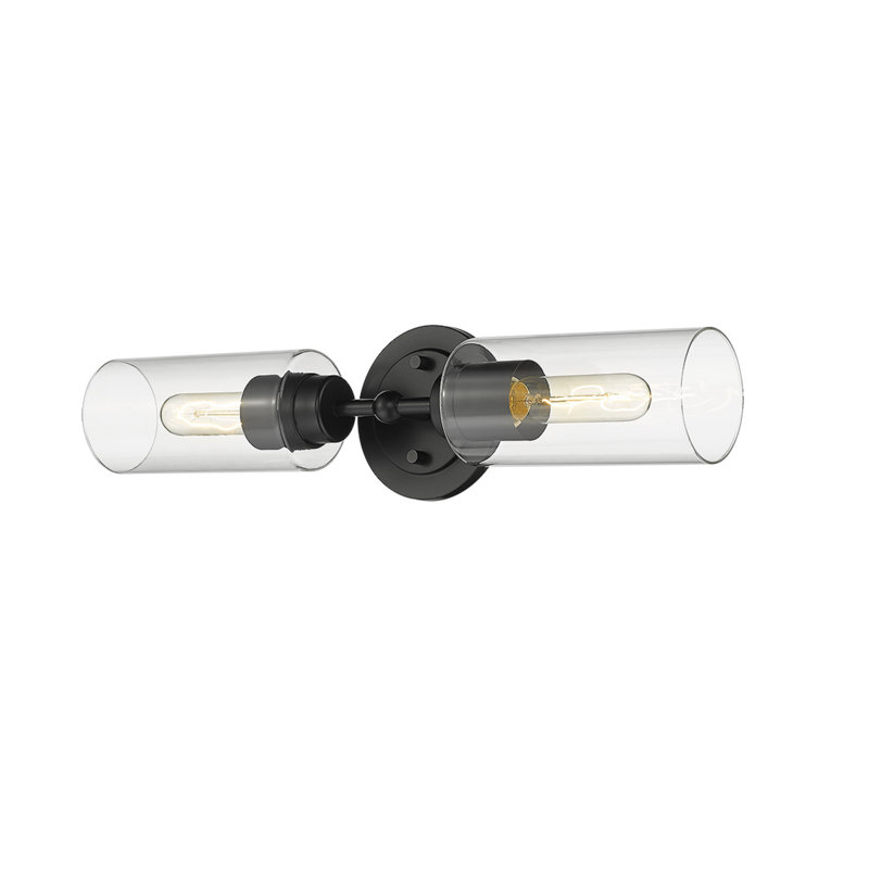 Mcnatt Armed Sconce, Matte Black