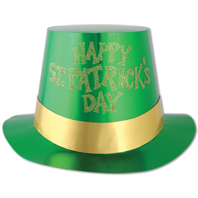 Charley-chapeau scintillant St Patrick's Day