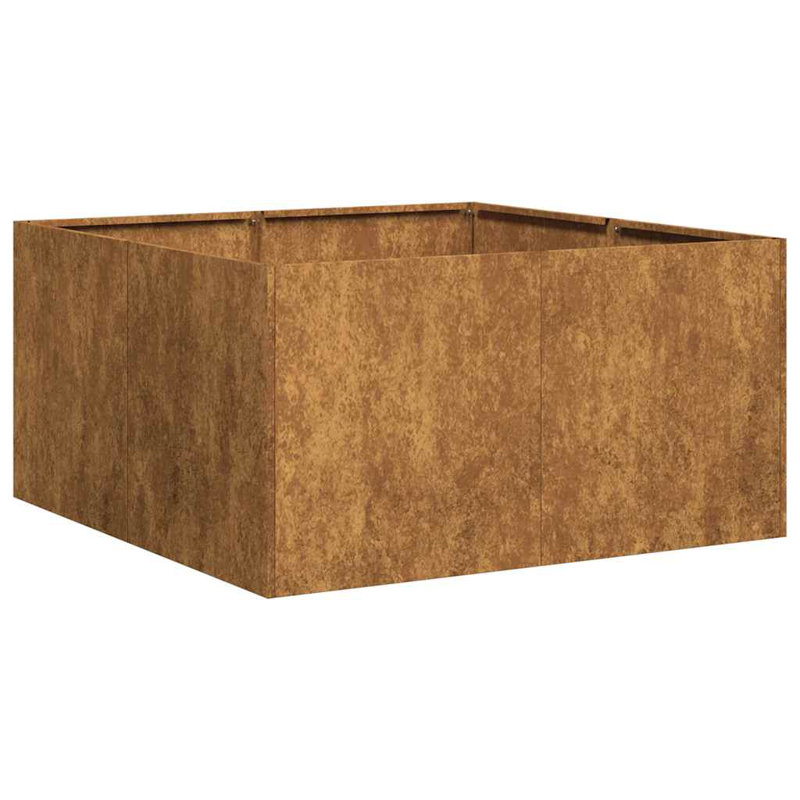 Grand pot à fleurs vidaXL, H 15,7 po x l 31,5 po x P 31,5 po