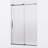 ANZZI Madam Series 76 In. H X 48 In. W Frameless Sliding Shower Door In Matte Black And Brushed Gold