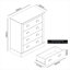Sufy Octave 4 Drawer Chest of Drawers-1481120365