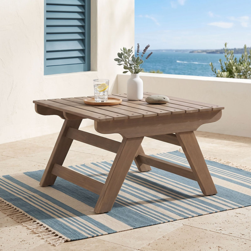 Table d'appoint avec pieds, Gris
