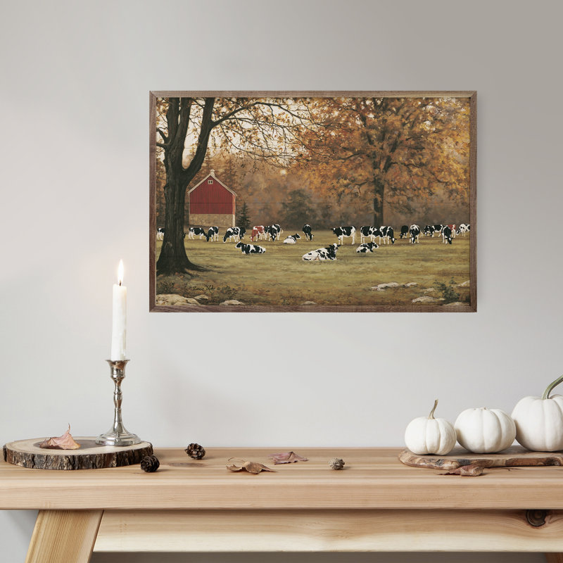 «Under The Autumn Oaks» par Bonnie Mohr, L 16 po x H 10 po