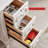 Retro Carving Design Drawer Storage Writing Desk-1325812294