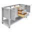 60'' W Double Bathroom Vanity Base-234706755