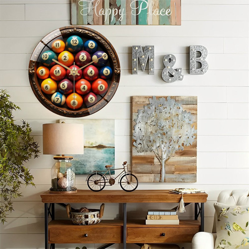Ensemble de boules de billard de style rétro pour la maison