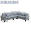 Canapé modulaire 4 pièces Modern L-1784727834