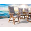 Mcconkey Foldable Outdoor Patio Dining Armchair