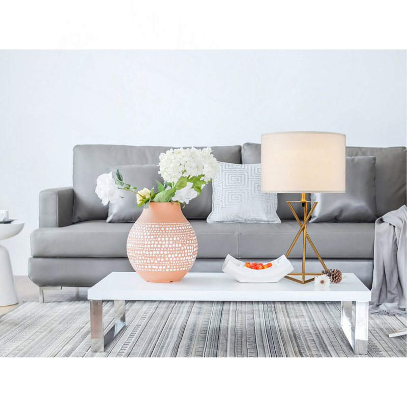 Lampe de table de style Mid-Century 26,25 po "Tall" Ester, or mat