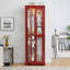 Vitrine en verre / bois, cadre de collection - Standard-130489280