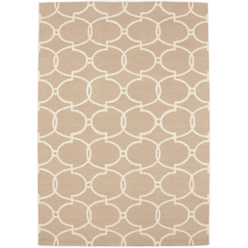 Tapis oriental beige moderne 5 x 8 po