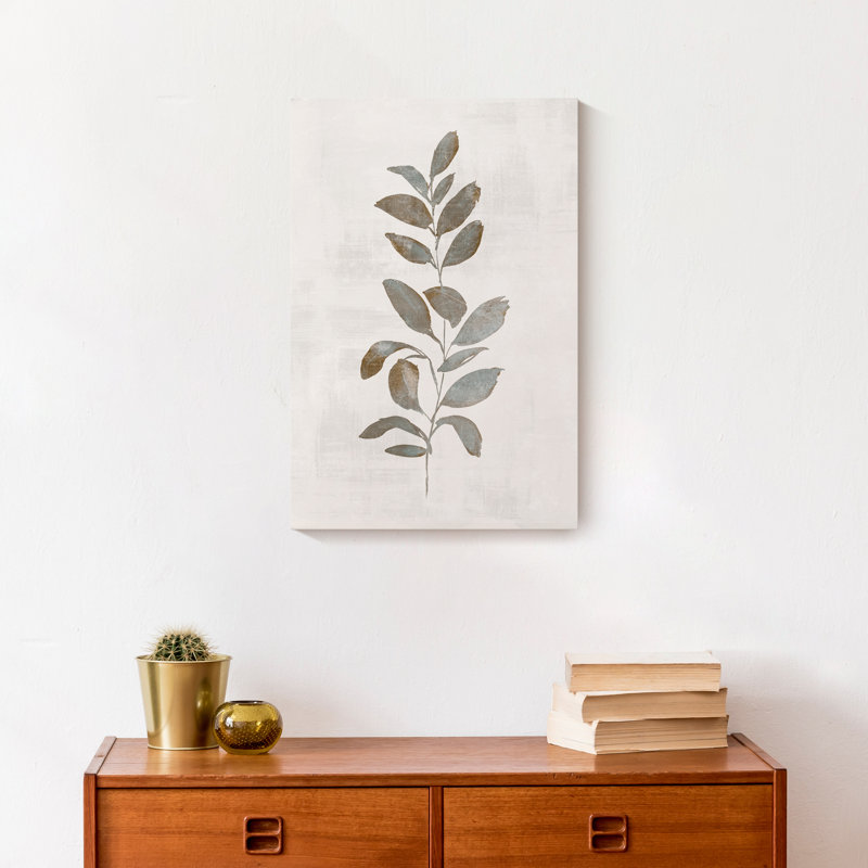 «Warm Leaves», reproduction sur toile, H 18 po x l 12 po x P 1,25 po